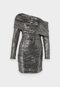 NOVA MICRO MINI DRESS - Vestido de fiesta - silver