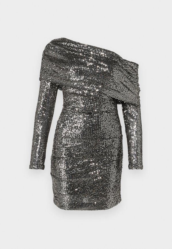 NOVA MICRO MINI DRESS - Occasion wear - silver4