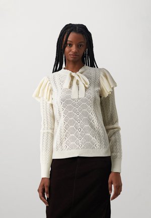 VILA VIBINA - Strickpullover - birch