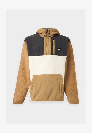 Quiksilver, CLEAN COAST MIX UP HOODY - Суитшърт с качулка - kelp