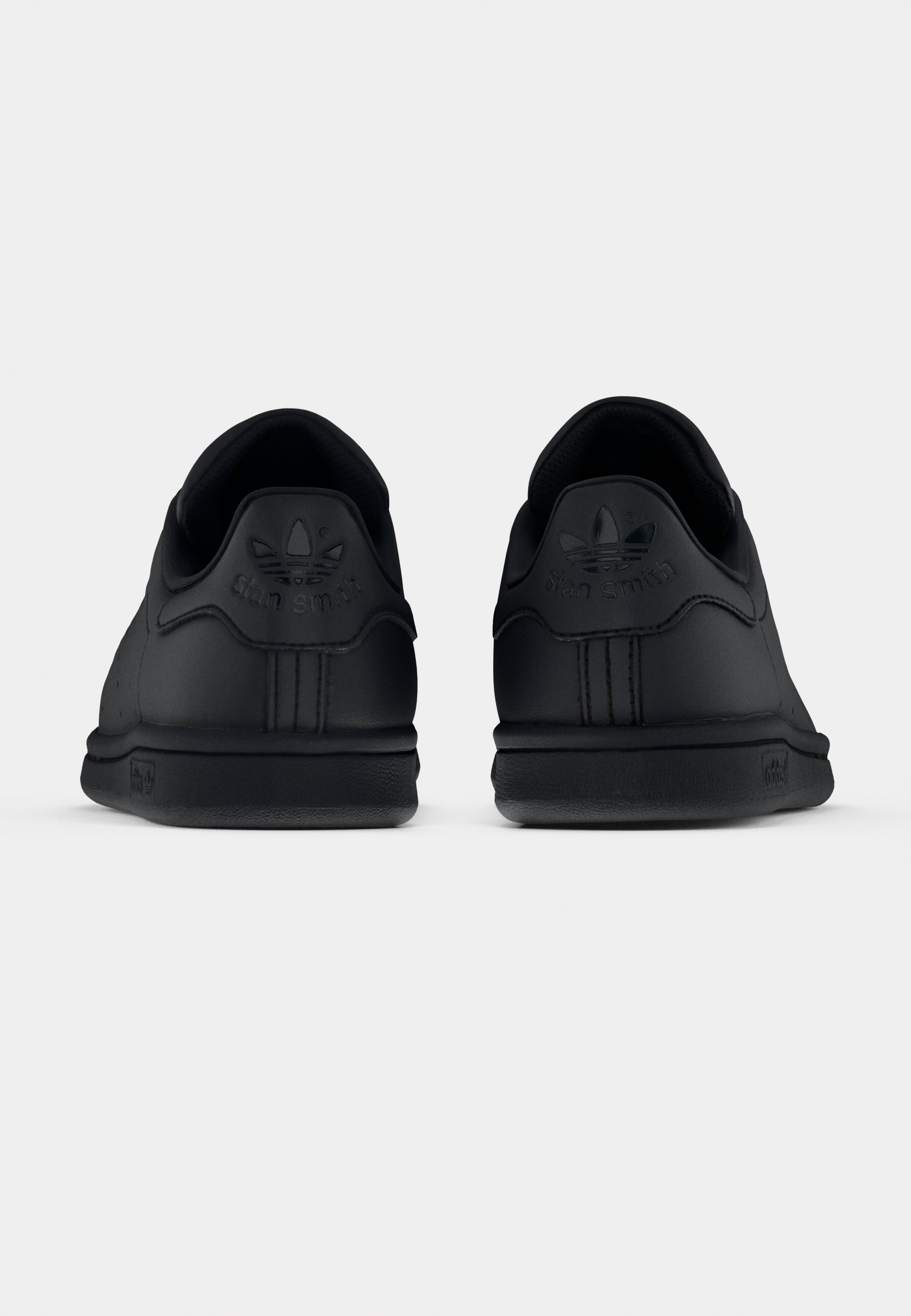 adidas Originals STAN SMITH UNISEX - Trainers - black - Zalando