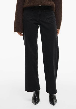 Jeans straight leg - black beauty