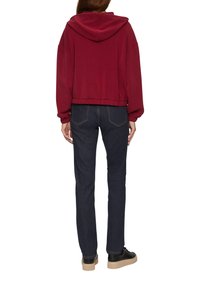 s.Oliver Sweater met rits - rubinrot