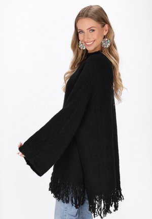 SWEATER - Striktrøje - black