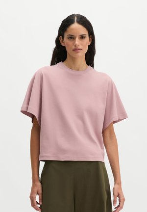 Marc O'Polo, MARC O'POLO T-SHIRT RELAXED AUS INTERLOCK-JERSEY   - T-shirt basique - mild rose