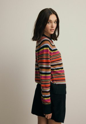 REGULAR FIT - Strickpullover - rainbow