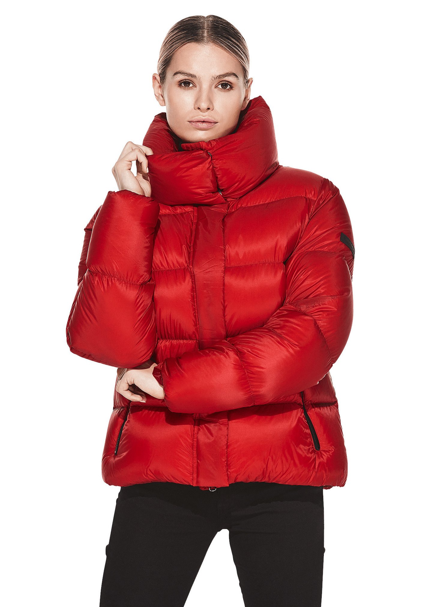 red jack wolfskin jacket