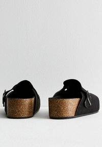 New Look SUEDE EFFECT DOUBLE SOLE - Mules - black