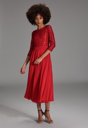 Robe de soirée - chili red