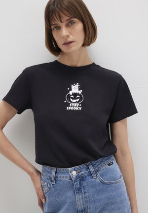 GRAPHIC CAT  - Print T-shirt - black