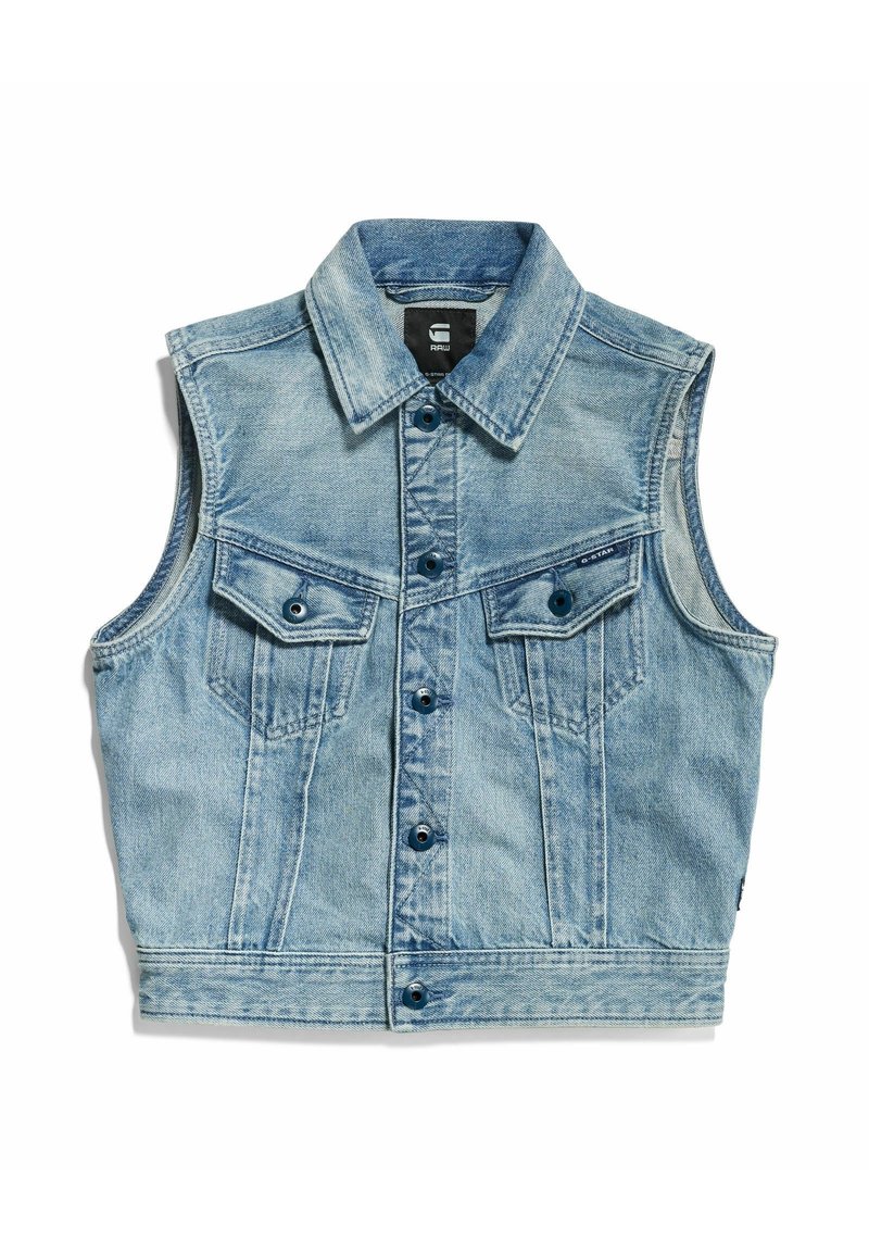 G-STAR Weste blue/blau (Pre-owned)