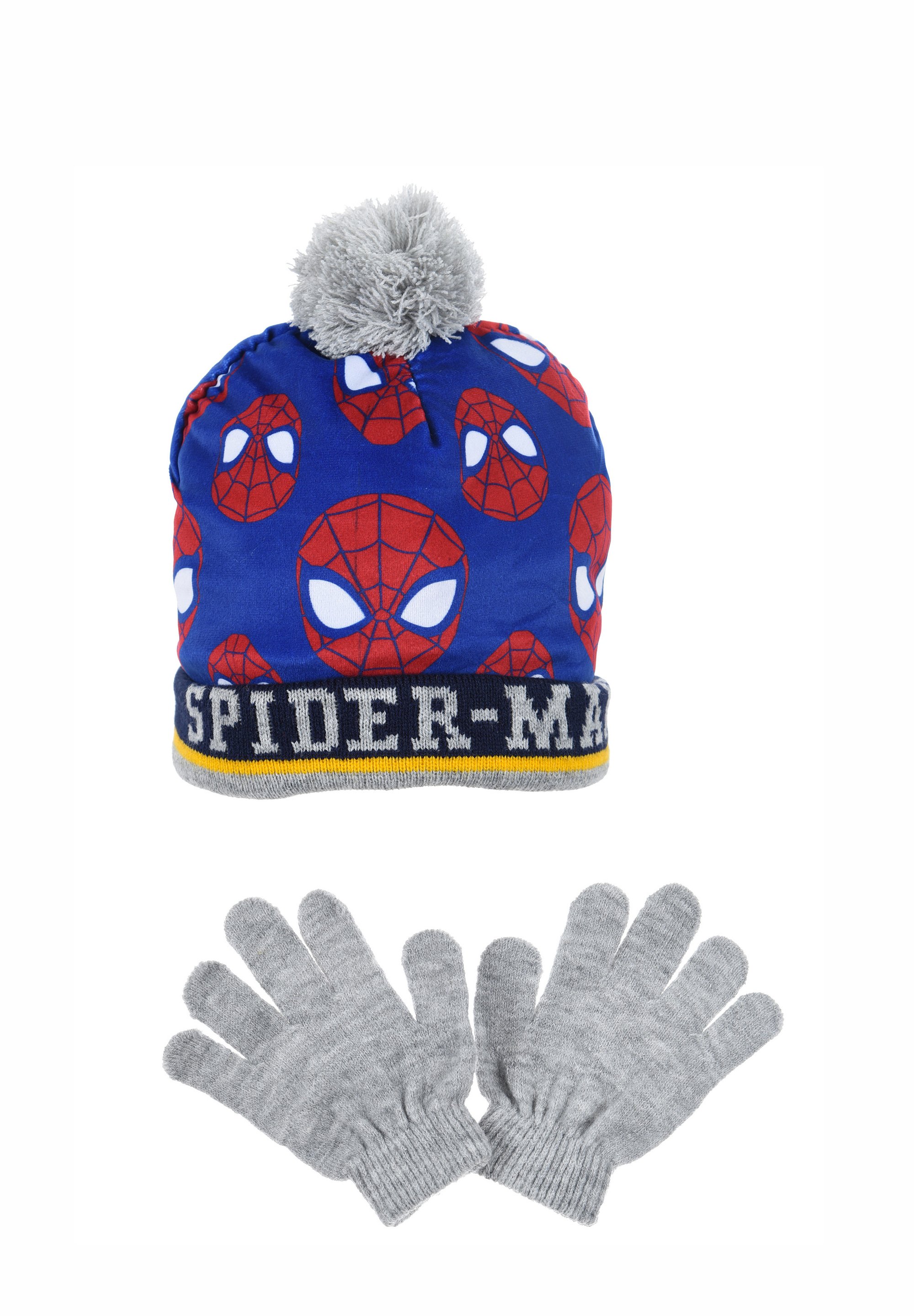 Spiderman SPIDER-MAN - WINTER SET OF 2 - Fingerhandschuh - grau - Zalando