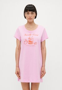 LASCANA - VIVANCE DREAMS BY LASCANA DOLCE VITA BIGSHIRT - Spalna srajca - pink Miniaturna slika 1