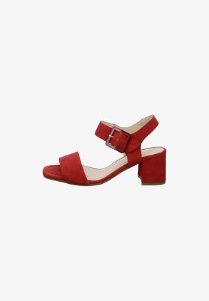 ara BRIGHTON - Sandalias de tacón - rot