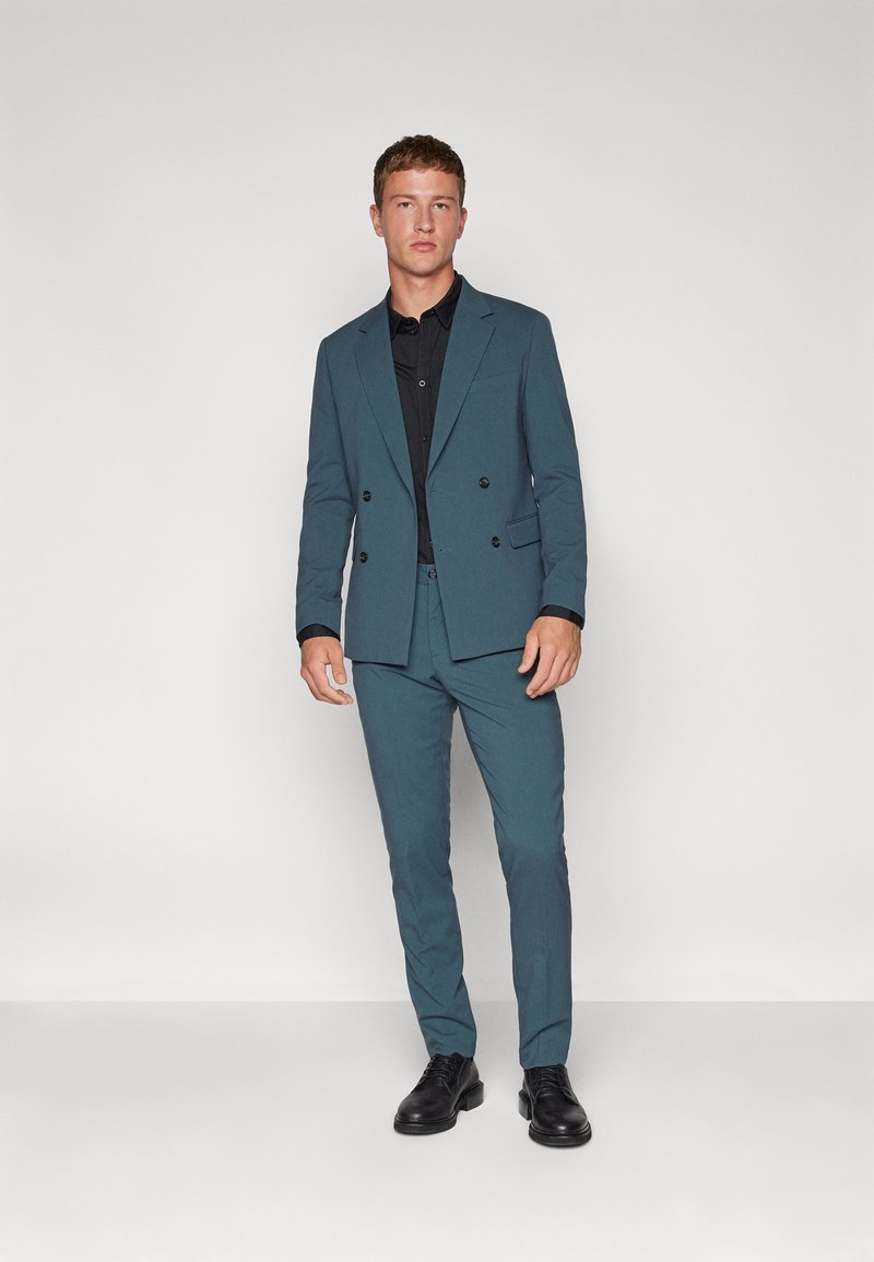 Lindbergh PLAIN MENS SUIT - Completo - deep green