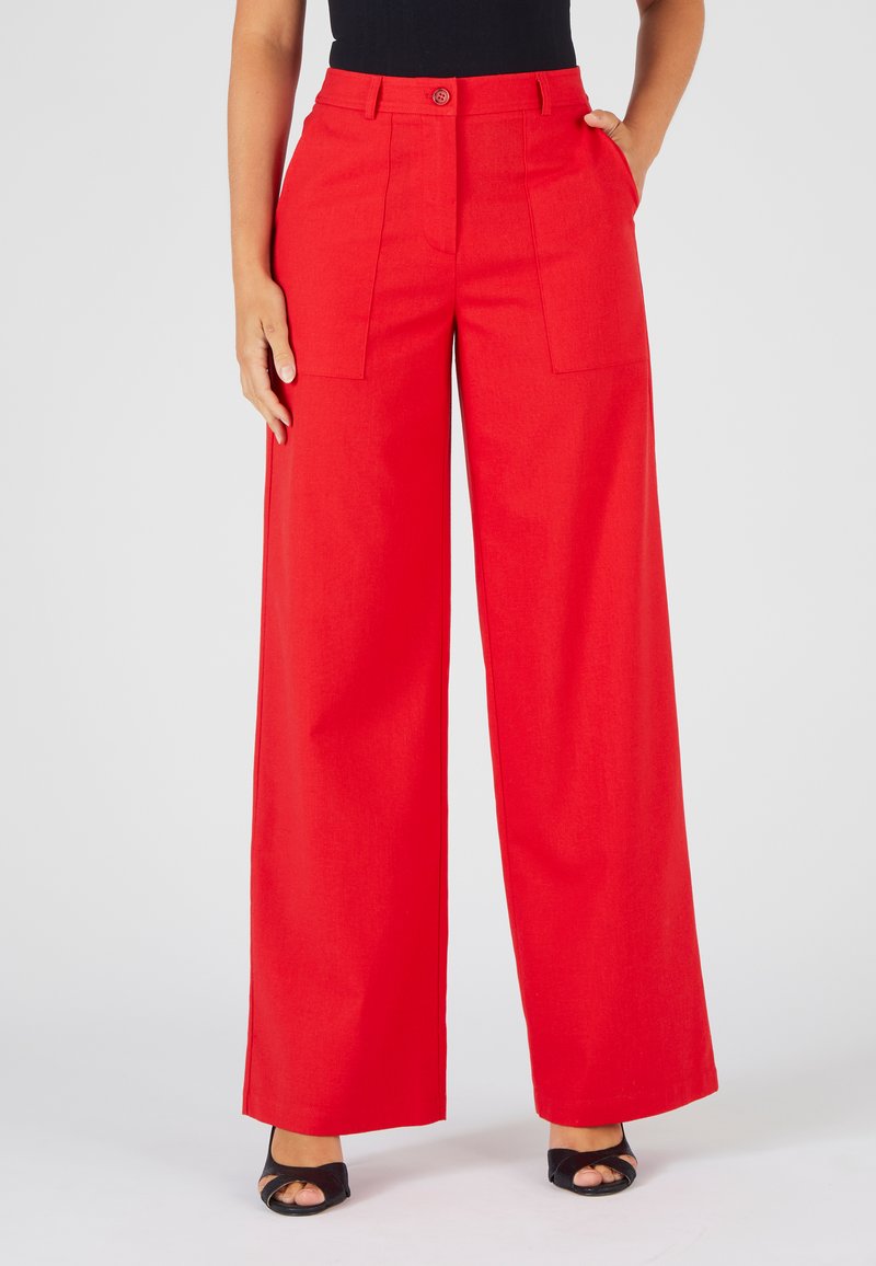 Damart CHIC TREND - Pantalon classique - rouge