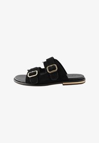 Non selezionato, black suede