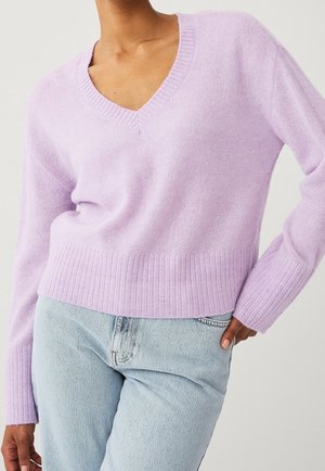 Jersey de punto - purple