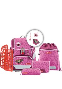 Step by Step 2IN1 PLUS SET 6TLG - Schulranzen Set - neon pink