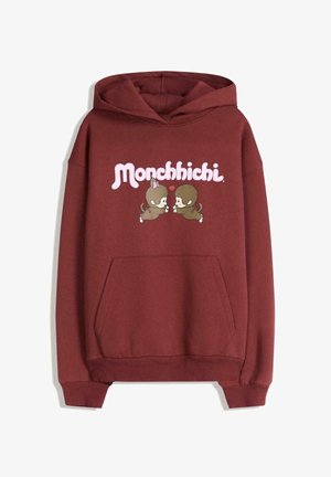 Bershka, Sweat à capuche - red