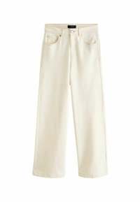 WIDE LEG - Flared jeans - ecru white