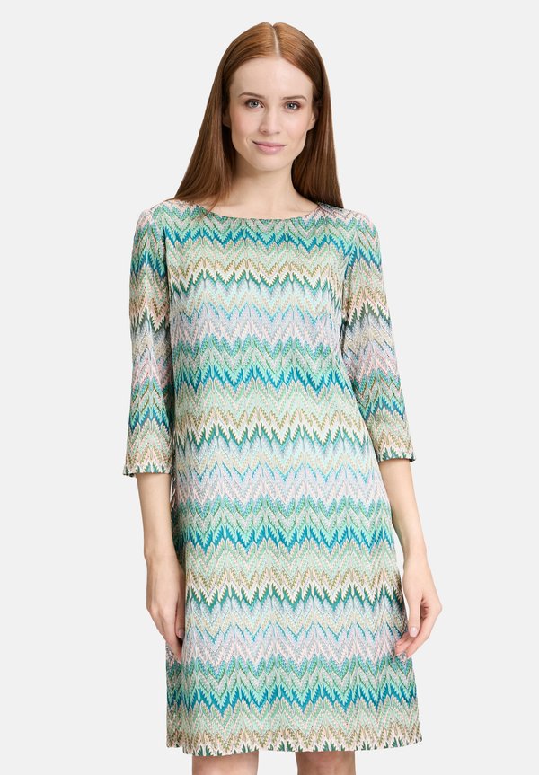 ETUI MIT 3/4 ARM - Freizeitkleid - khaki blau