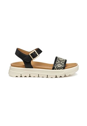 XAND - Sandalias con plataforma - black
