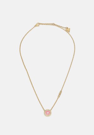 LOVE  - Necklace - gold-coloured/fuchsia