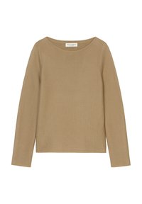 Marc O'Polo Strikkegenser - soft mocca