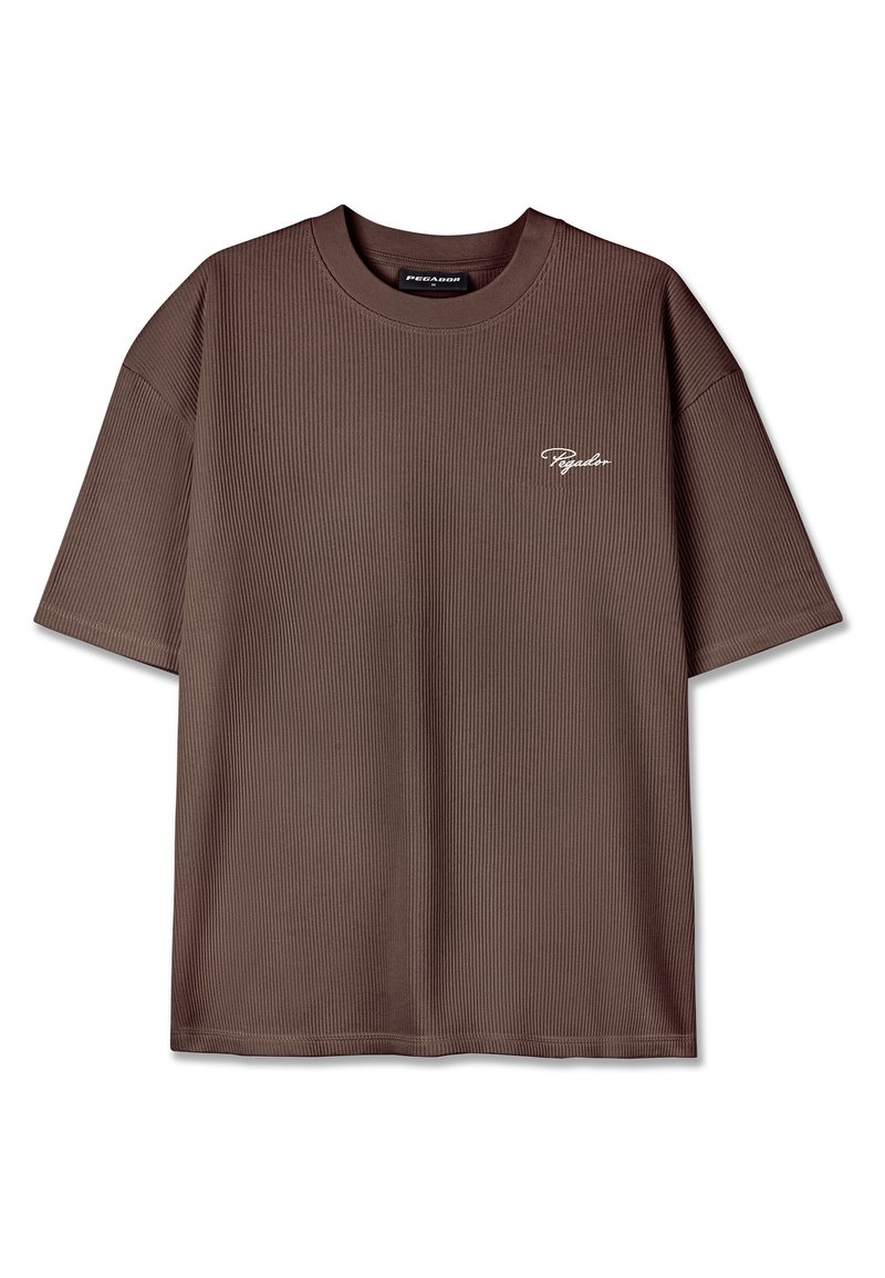 Pegador T-shirt basic bruin