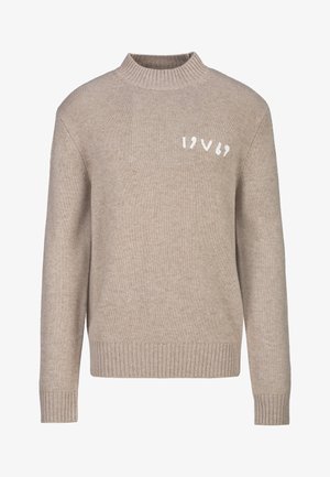 19V69 Italia, 19V69 ITALIA STRICKPULLOVER ANTEO - Jumper - taupe melange