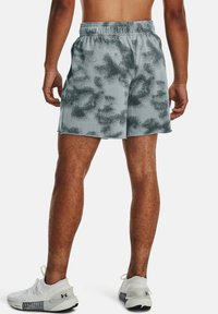 Under Armour UA RIVAL TERRY 6IN - Pantaloncini sportivi - harbor blue