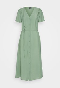 VMJOSIE SHIRT DRESS - Shirt dress - hedge green