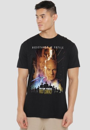 STAR TREK FIRST CONTACT MOVIE - Print T-shirt - black