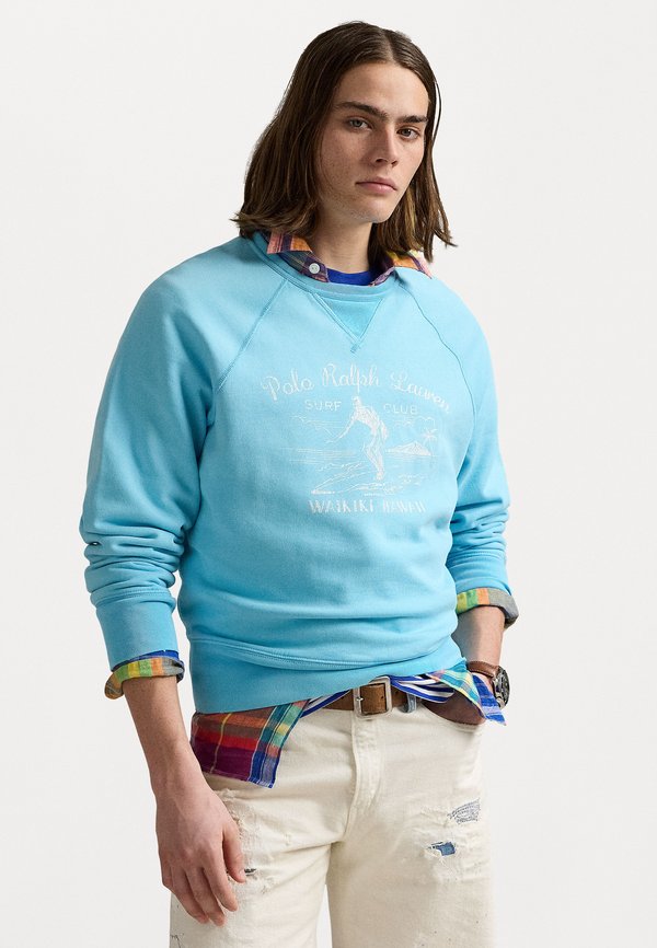 VINTAGE FIT FLEECE GRAPHIC SWEATSHIRT - Sweatshirt - neptune