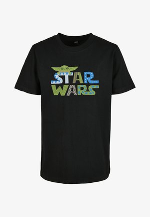 STAR WARS COLORFUL LOGO TEE - T-shirts print - black