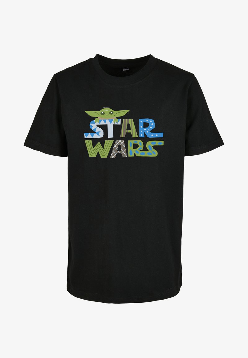 Mister Tee STAR WARS COLORFUL LOGO TEE - T-shirt imprimé - black