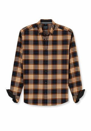 OLYMP, CASUAL  REGULAR FIT BUTTON-DOWN - Overhemd - nougat