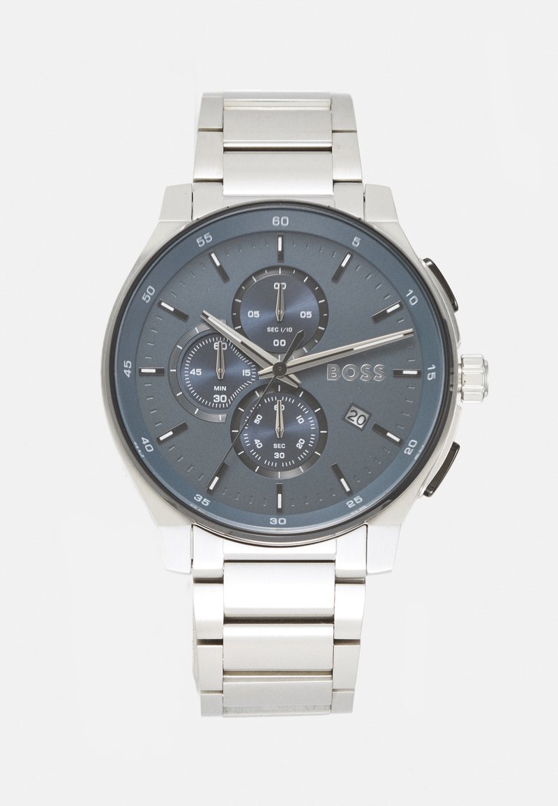 BOSS PEAK 2.0 - Cronógrafo - silver-coloured/blue