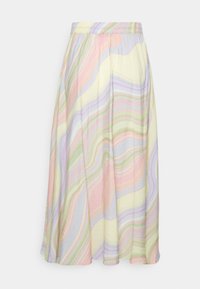 Gina Tricot LOLLO SKIRT - Saia evasé - pastel wave
