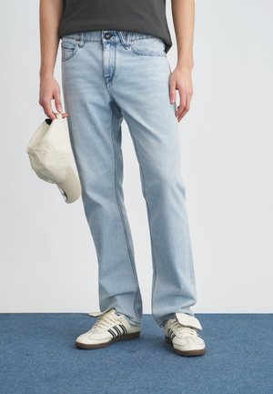 SOLVER - Vaqueros rectos - worn light blue