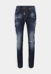 UMBERTO - Calças de ganga justas - dark indigo
