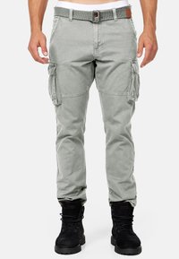 INDICODE JEANS WILLIAM - Cargobroek - lt grey