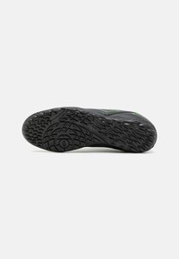 Lotto STADIO 705 TF UNISEX - Chaussures de football sur gazon - all black/spring green