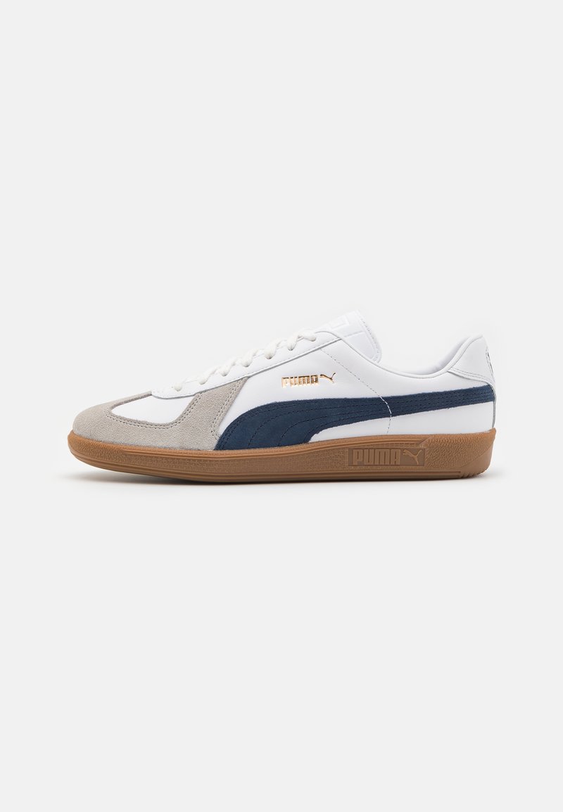 Puma - ARMY TRAINER UNISEX - Trainers - white/club navy, Enlarge