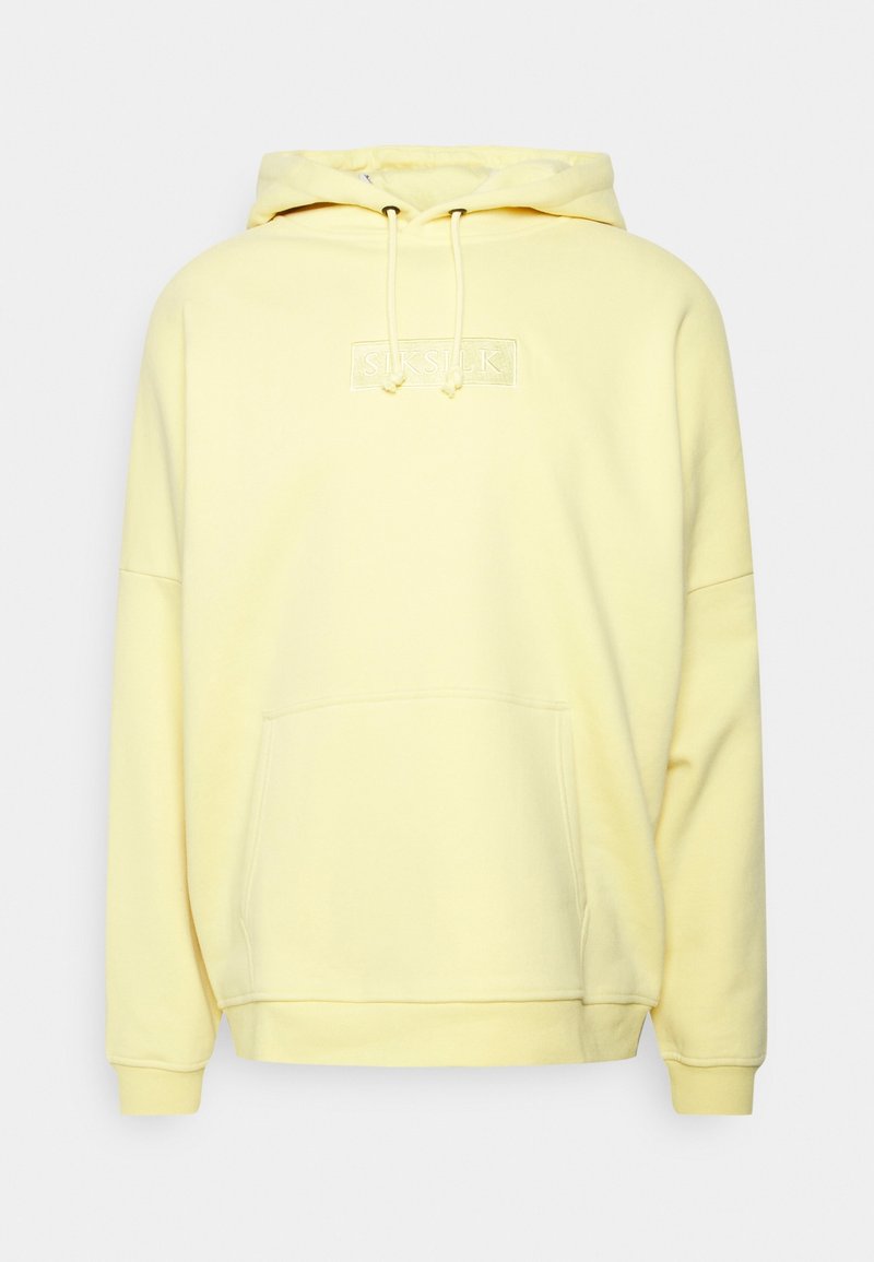 SIKSILK Felpa con cappuccio - yellow