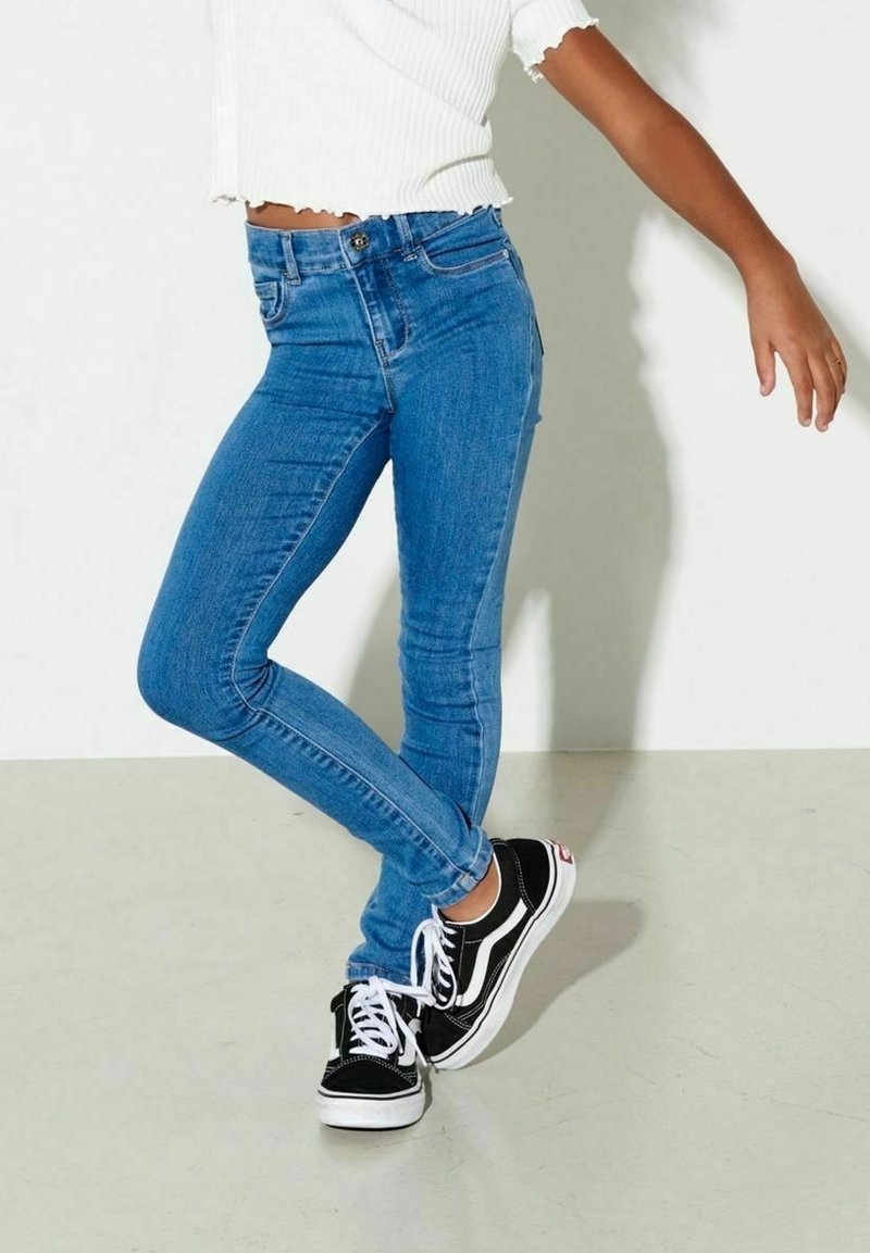 ONLY GIRLS Vaqueros pitillo - medium blue denim