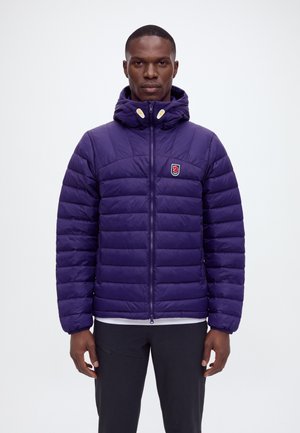 Fjällräven, EXPEDITION PACK  HOODIE - Пухено яке - dark violet