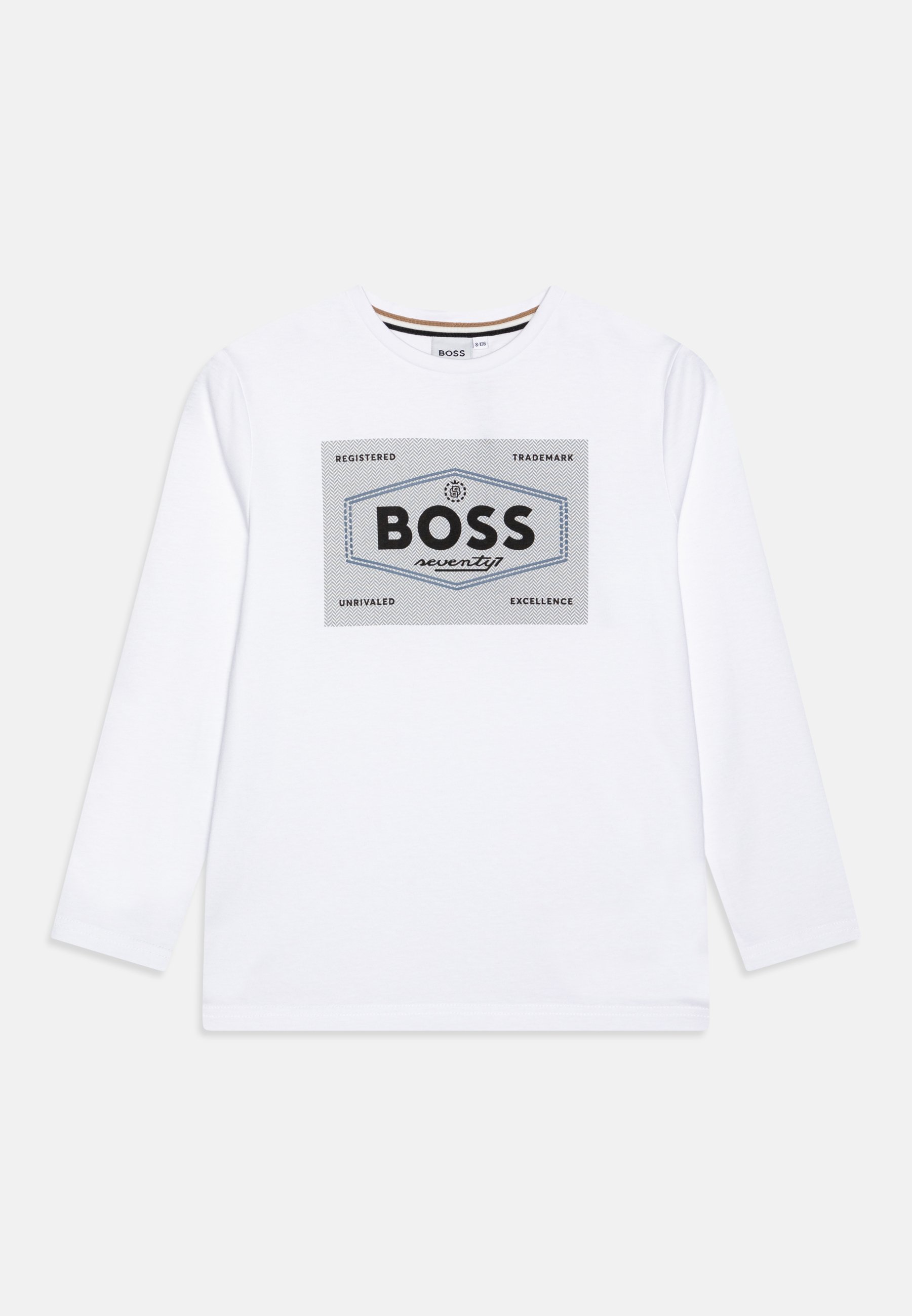BOSS Kidswear LONG SLEEVE Long sleeved top white