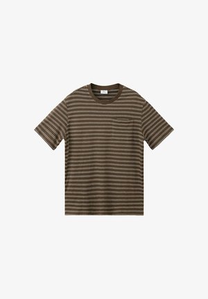 Mango, ADULT - T-Shirt print - dark brown
